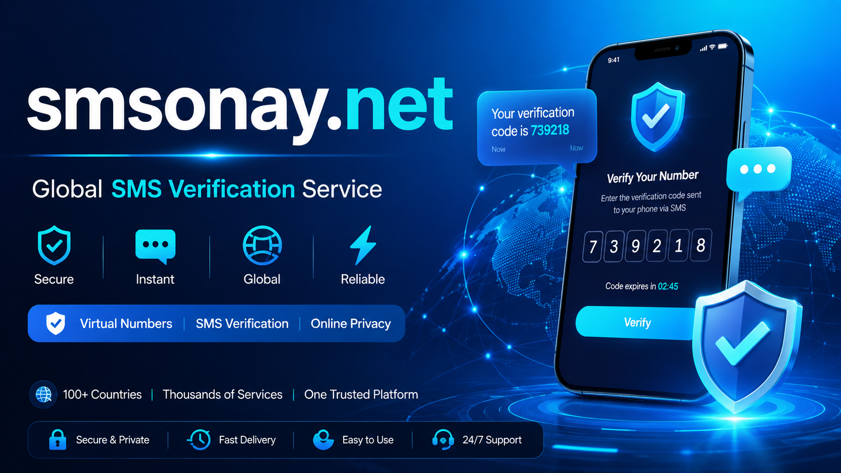 SMS Onay Nedir? Sanal Numara ile Hızlı Doğrulama